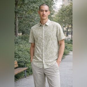 Lululemon Men's Button-Up Shirt M L